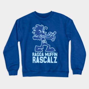 RaggaMuffinRascalz blue Crewneck Sweatshirt